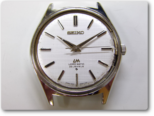 セイコーロードマチック5601A自動巻腕時計修理 – 【三田時計