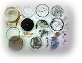 シチズンフォルマB230エコドライブクォーツ腕時計 分解掃除(オーバーホール)---もうちょっと詳しく･･･拡大版【OVERHAUL】《 時計分解 》【times-machine.com】時計修理の分解工程・組立工程へ