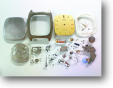 セイコードルチェ5931Aクォーツ腕時計 分解掃除(オーバーホール)---もうちょっと詳しく･･･拡大版【OVERHAUL】《 時計分解 》【times-machine.com】時計修理の分解工程・組立工程へ