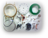 セイコーアベニュー1F21Aクォーツ腕時計 分解掃除(オーバーホール)---もうちょっと詳しく･･･拡大版【OVERHAUL】《 時計分解 》【times-machine.com】時計修理の分解工程・組立工程へ